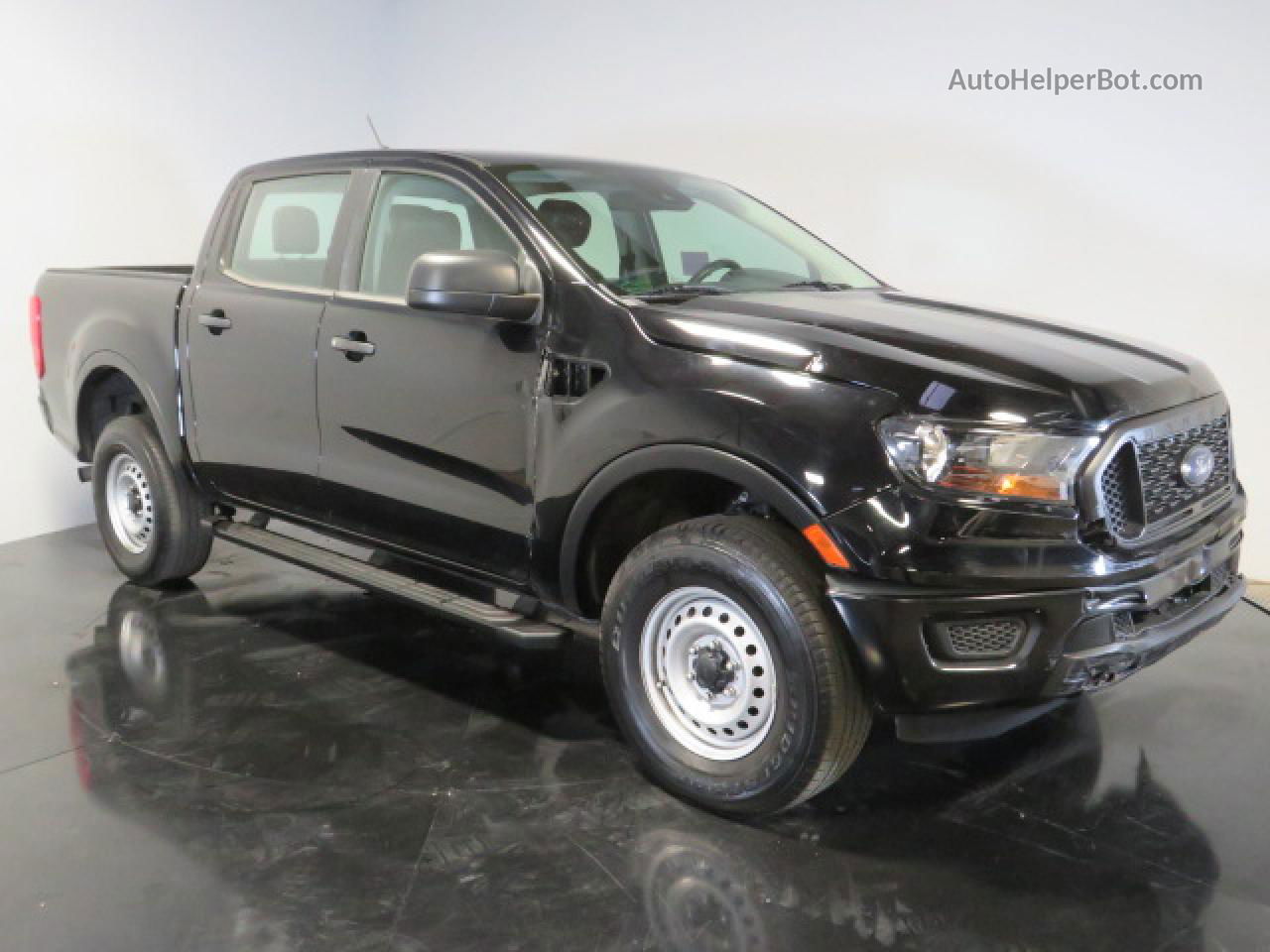 2020 Ford Ranger Xl Black vin: 1FTER4EH1LLA34422