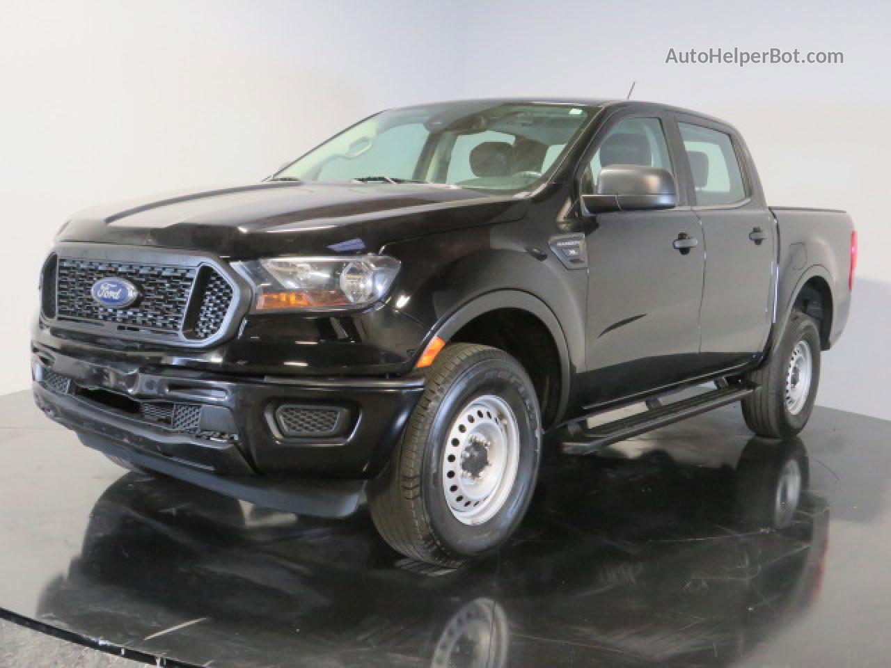 2020 Ford Ranger Xl Black vin: 1FTER4EH1LLA34422