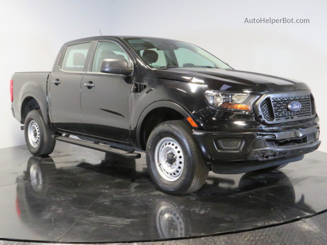 2020 Ford Ranger Xl Black vin: 1FTER4EH1LLA34422