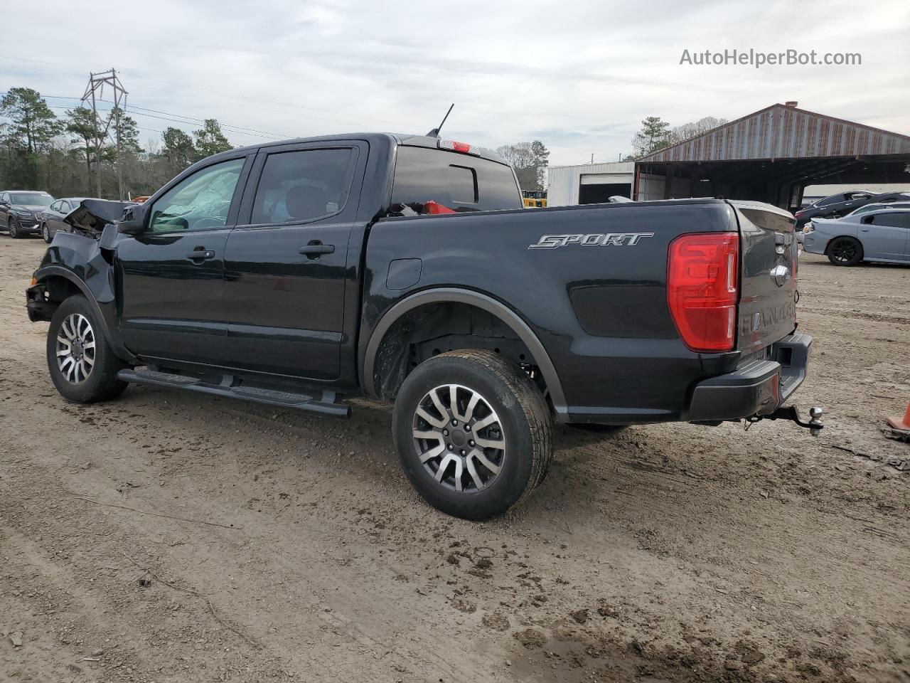 2020 Ford Ranger Xl Black vin: 1FTER4EH1LLA56324