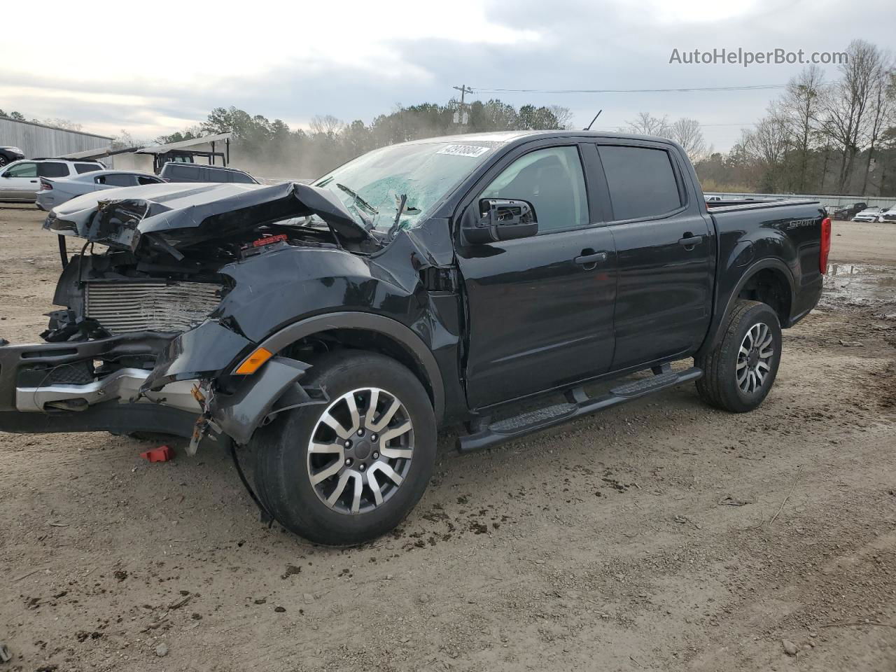 2020 Ford Ranger Xl Black vin: 1FTER4EH1LLA56324