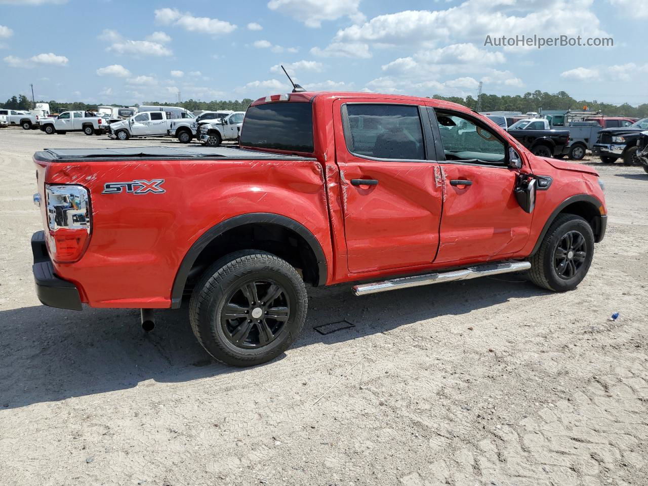 2020 Ford Ranger Xl Red vin: 1FTER4EH1LLA66982