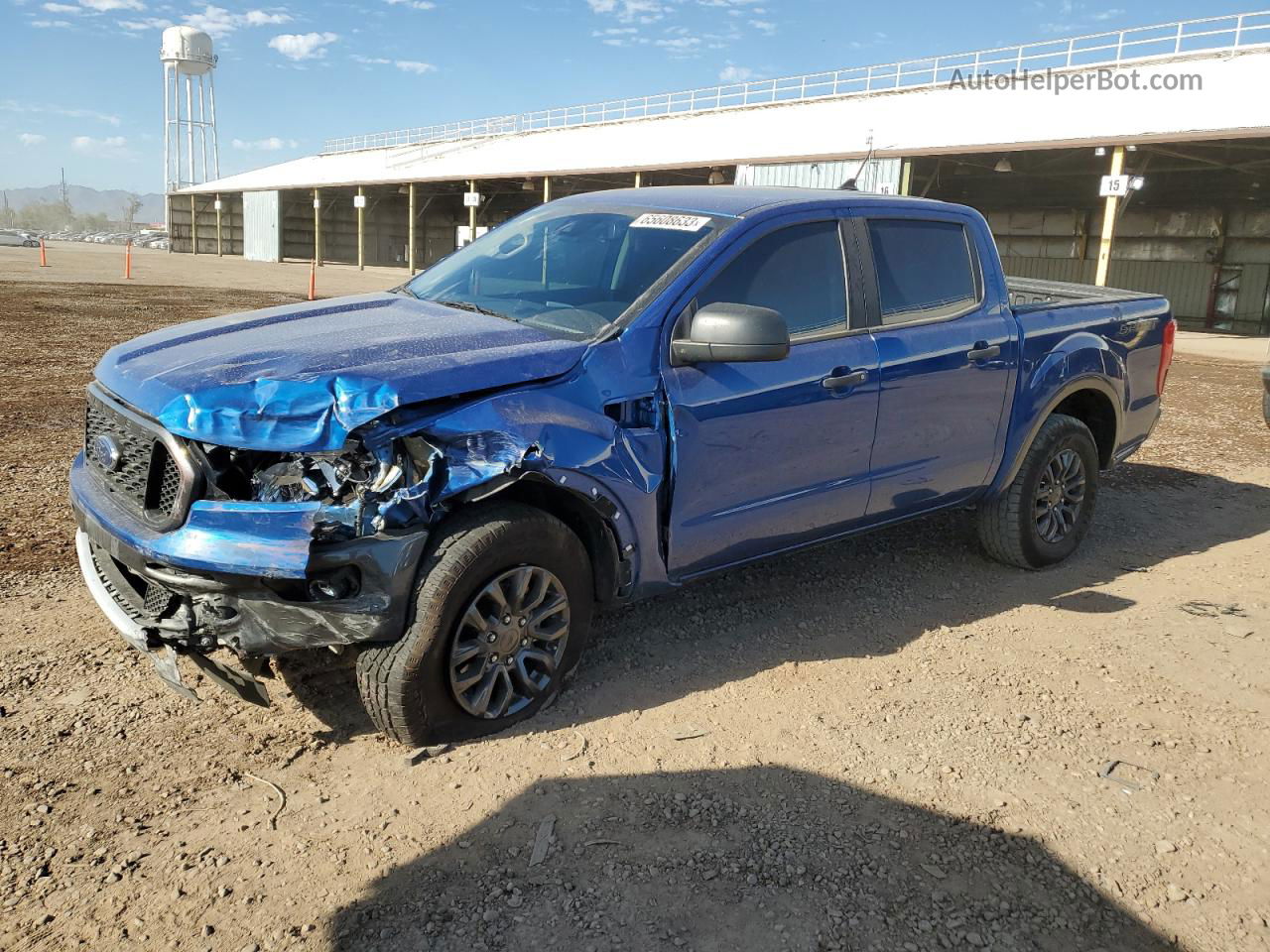 2020 Ford Ranger Xl Blue vin: 1FTER4EH1LLA67890