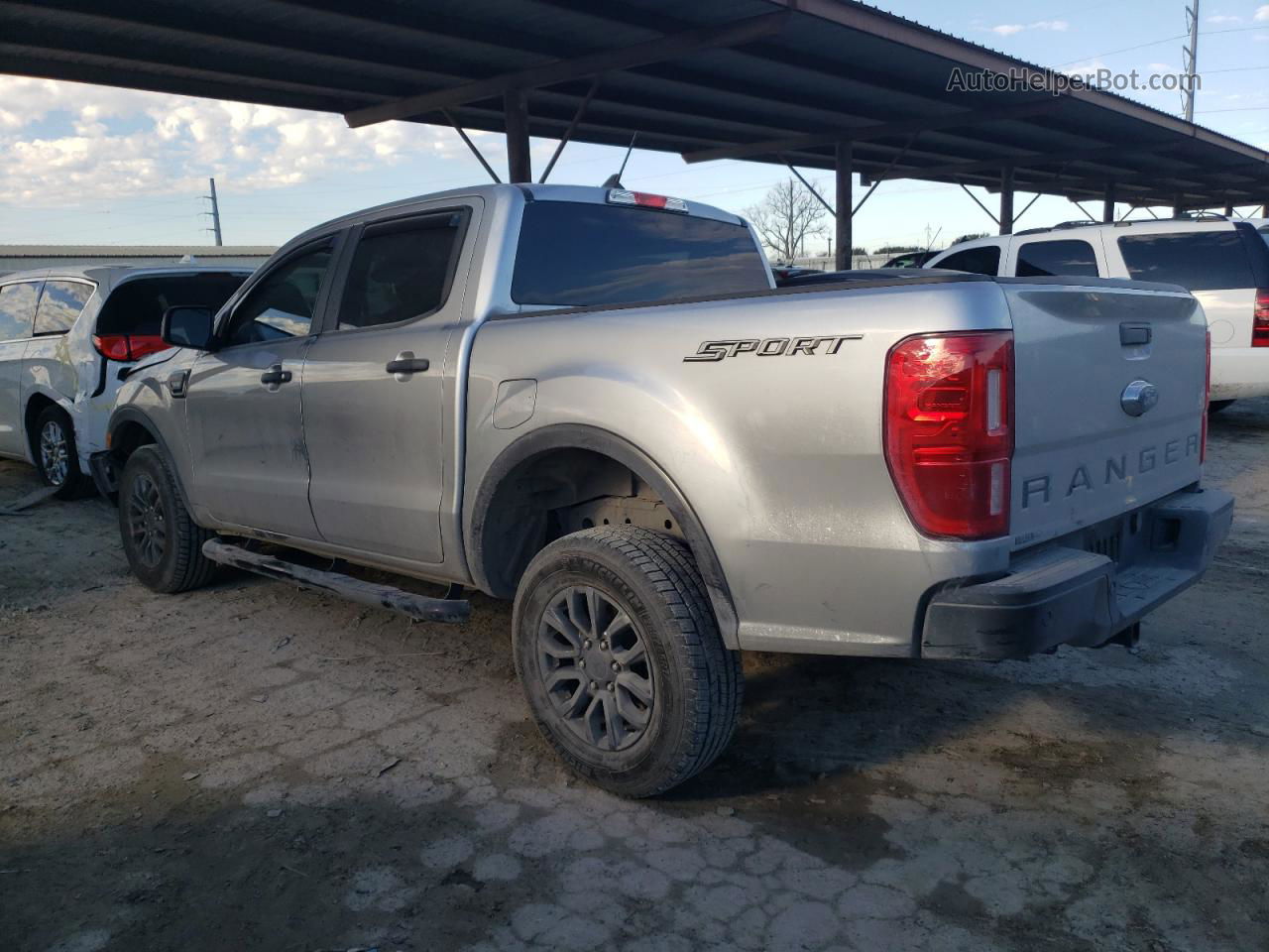 2020 Ford Ranger Xl Silver vin: 1FTER4EH1LLA74077