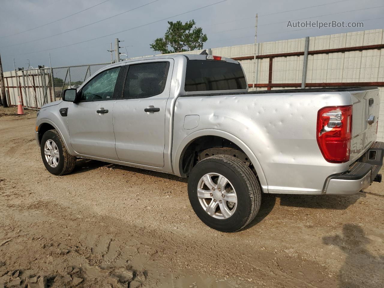 2019 Ford Ranger Xl Silver vin: 1FTER4EH2KLA22777