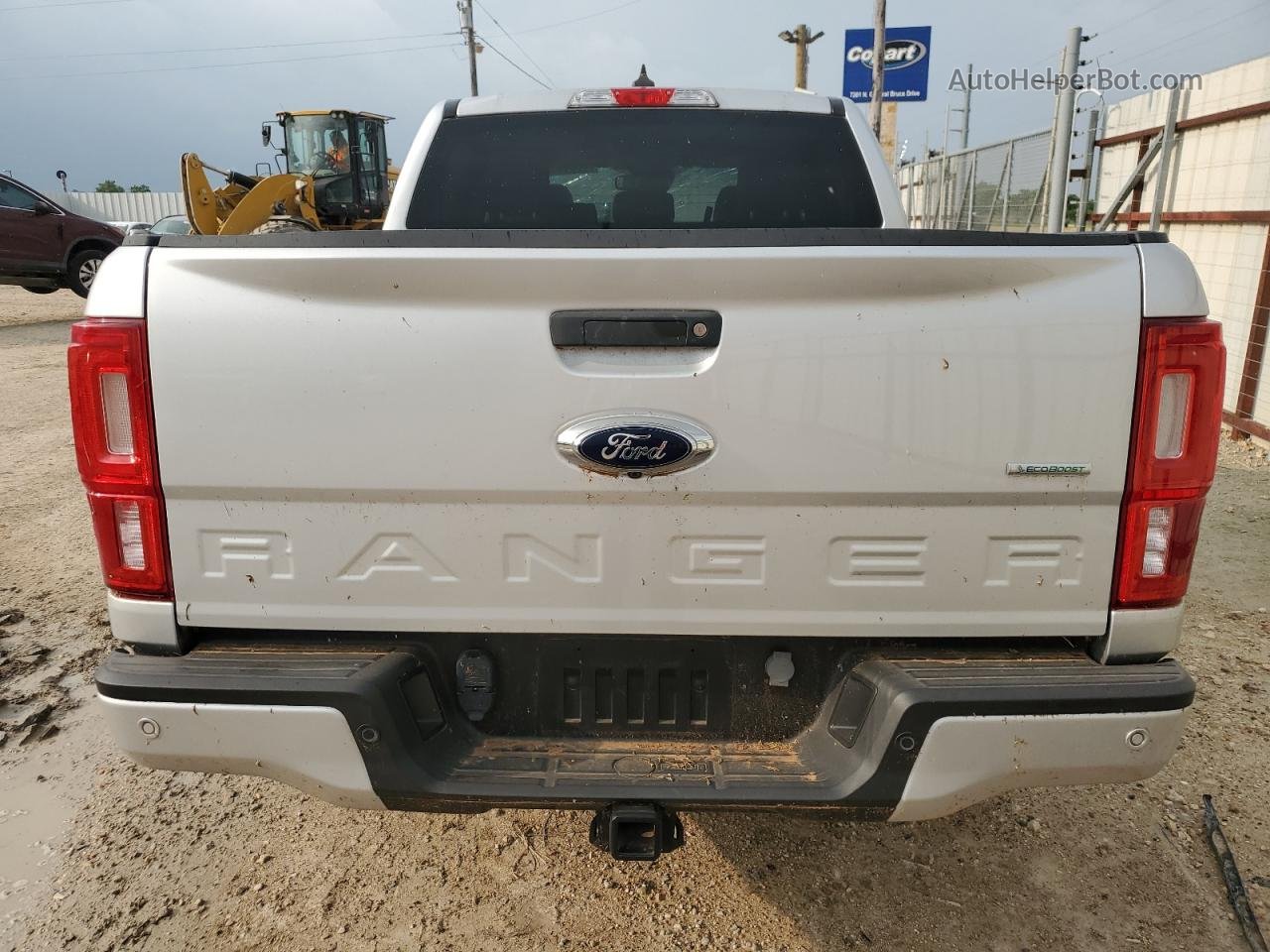 2019 Ford Ranger Xl Silver vin: 1FTER4EH2KLA22777