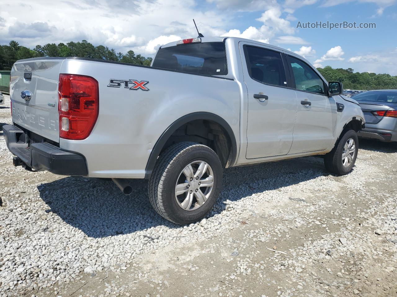 2019 Ford Ranger Xl Silver vin: 1FTER4EH2KLA43709