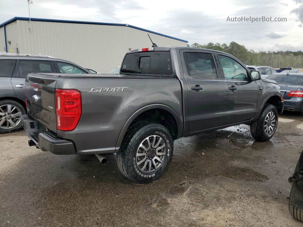 2019 Ford Ranger Xl Gray vin: 1FTER4EH2KLA43922