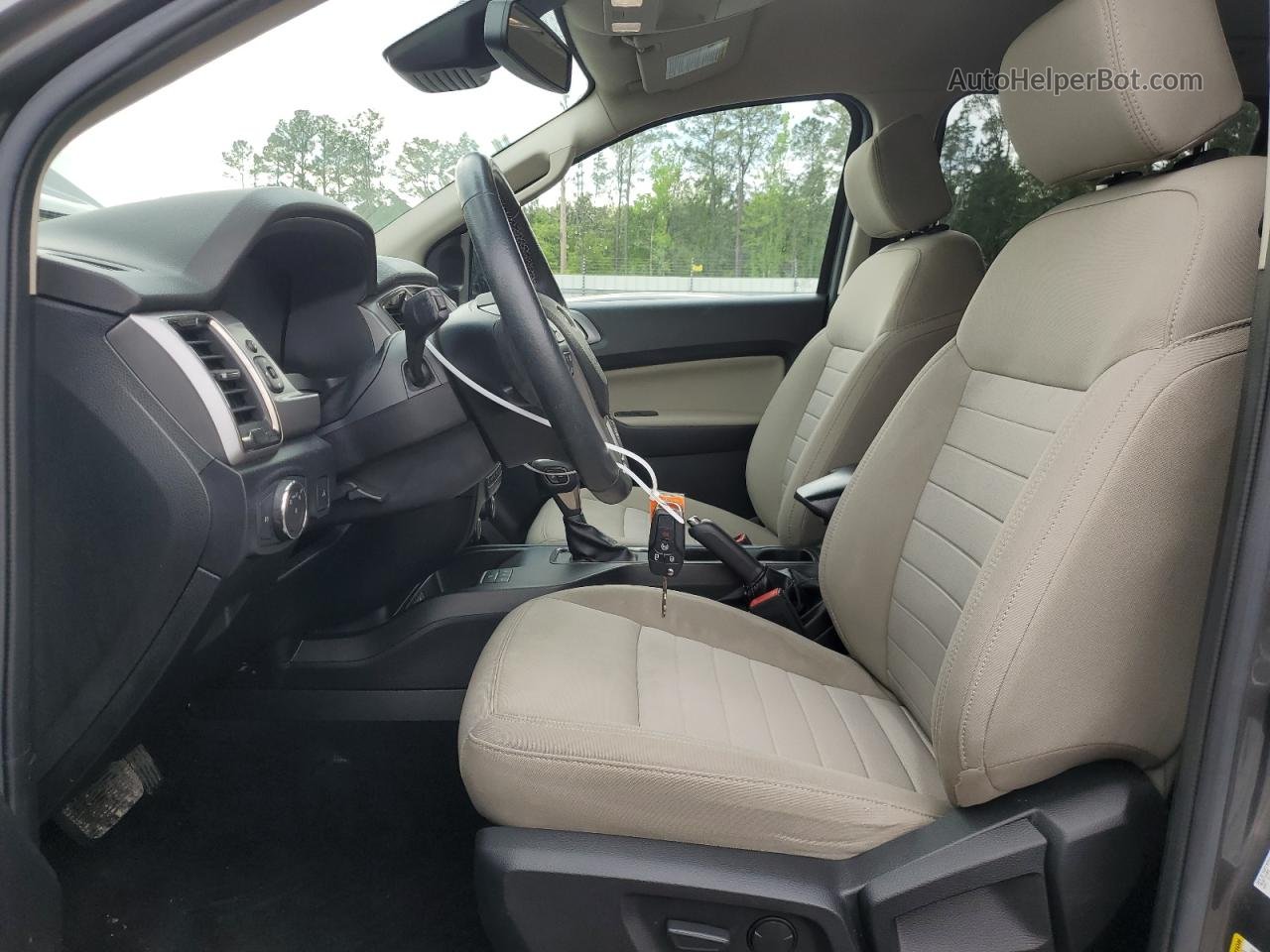 2019 Ford Ranger Xl Серый vin: 1FTER4EH2KLA43922