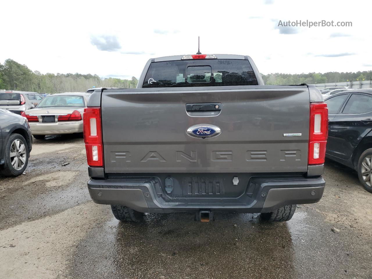 2019 Ford Ranger Xl Gray vin: 1FTER4EH2KLA43922