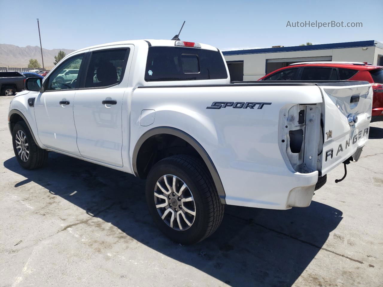 2019 Ford Ranger Xl White vin: 1FTER4EH2KLA55097