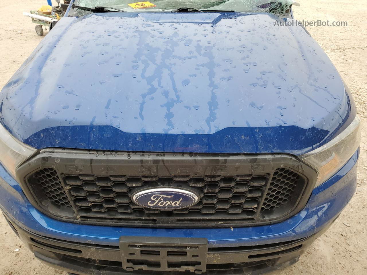 2019 Ford Ranger Xl Blue vin: 1FTER4EH2KLA82512