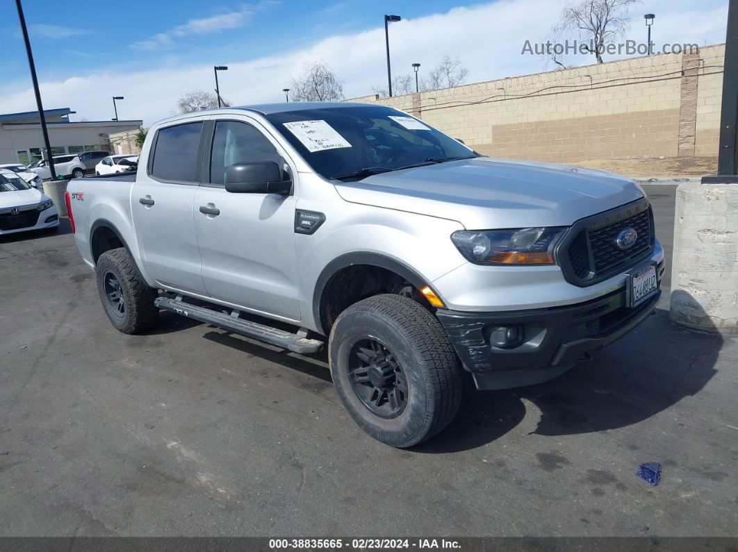 2019 Ford Ranger Xl Silver vin: 1FTER4EH2KLA87676