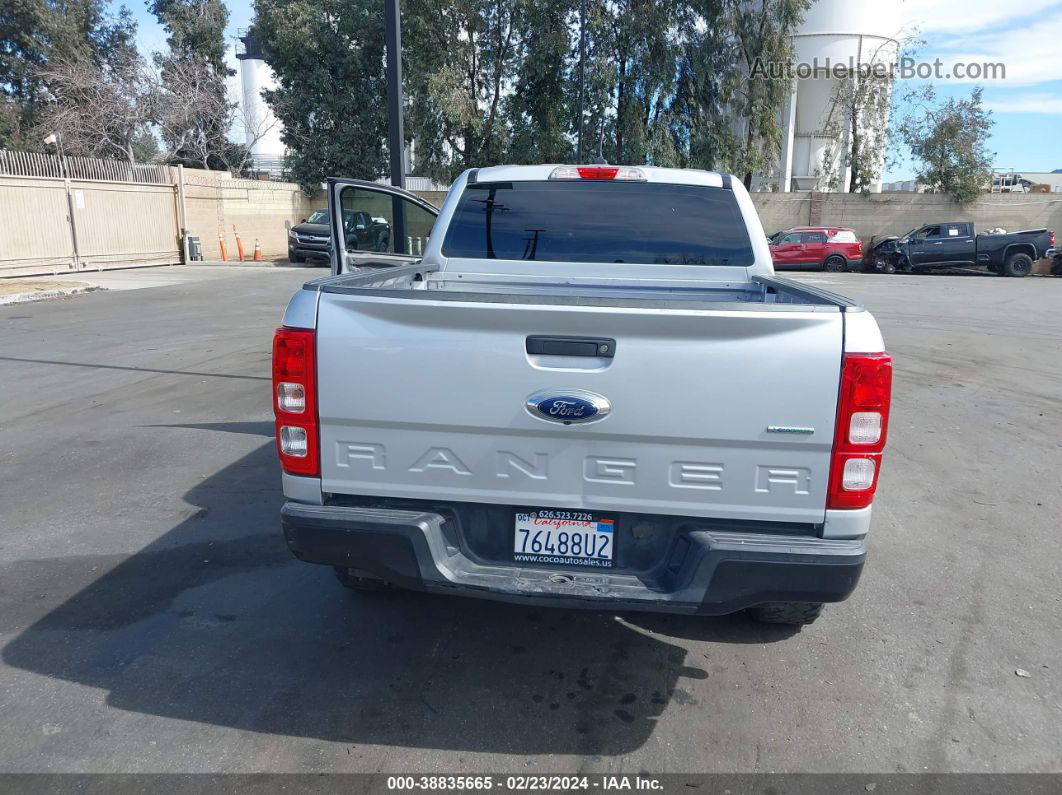 2019 Ford Ranger Xl Silver vin: 1FTER4EH2KLA87676