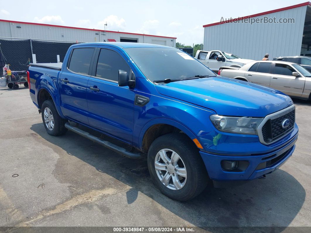 2019 Ford Ranger Xlt Blue vin: 1FTER4EH2KLB18408