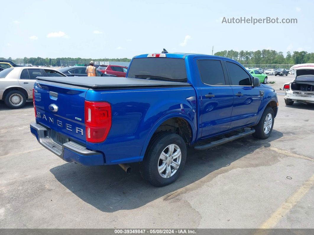 2019 Ford Ranger Xlt Blue vin: 1FTER4EH2KLB18408