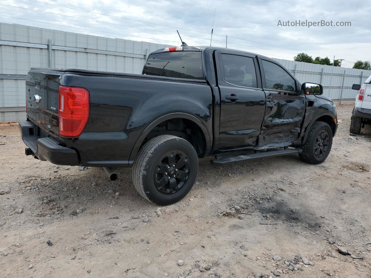 2019 Ford Ranger Xl Black vin: 1FTER4EH2KLB22345