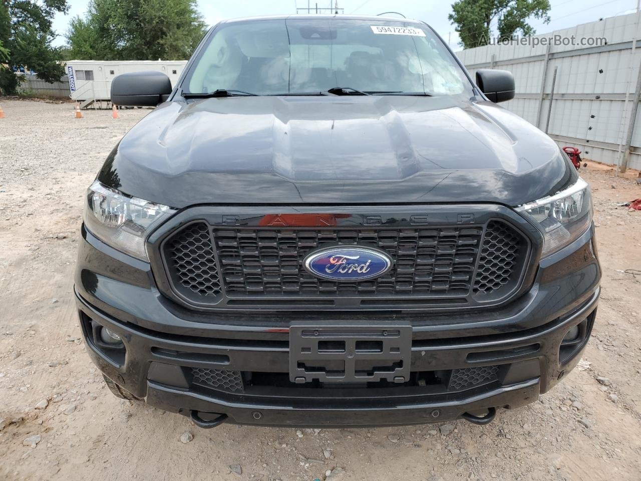 2019 Ford Ranger Xl Black vin: 1FTER4EH2KLB22345