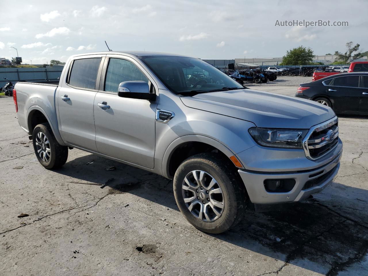 2020 Ford Ranger Xl Gray vin: 1FTER4EH2LLA26149