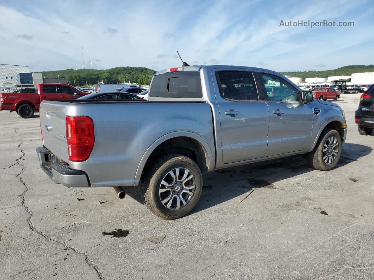 2020 Ford Ranger Xl Gray vin: 1FTER4EH2LLA26149