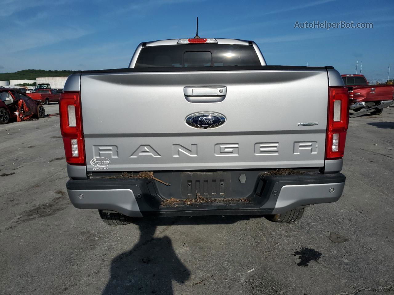 2020 Ford Ranger Xl Gray vin: 1FTER4EH2LLA26149