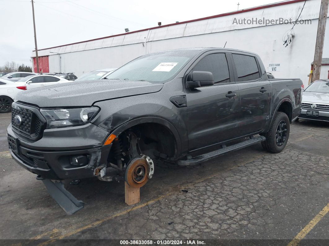 2020 Ford Ranger Xlt Gray vin: 1FTER4EH2LLA46000