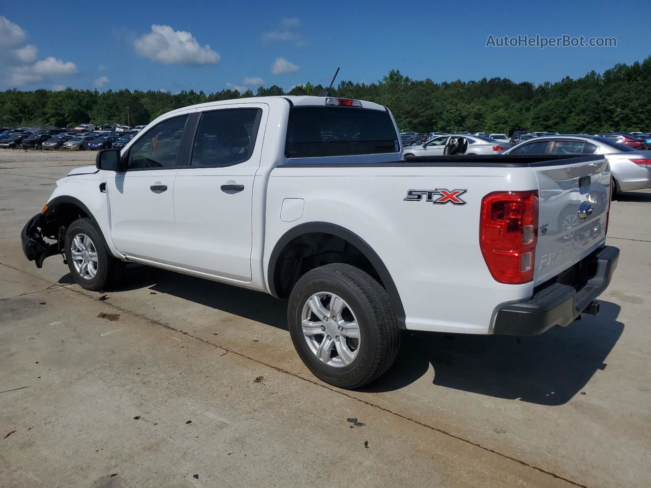 2020 Ford Ranger Xl White vin: 1FTER4EH2LLA65405