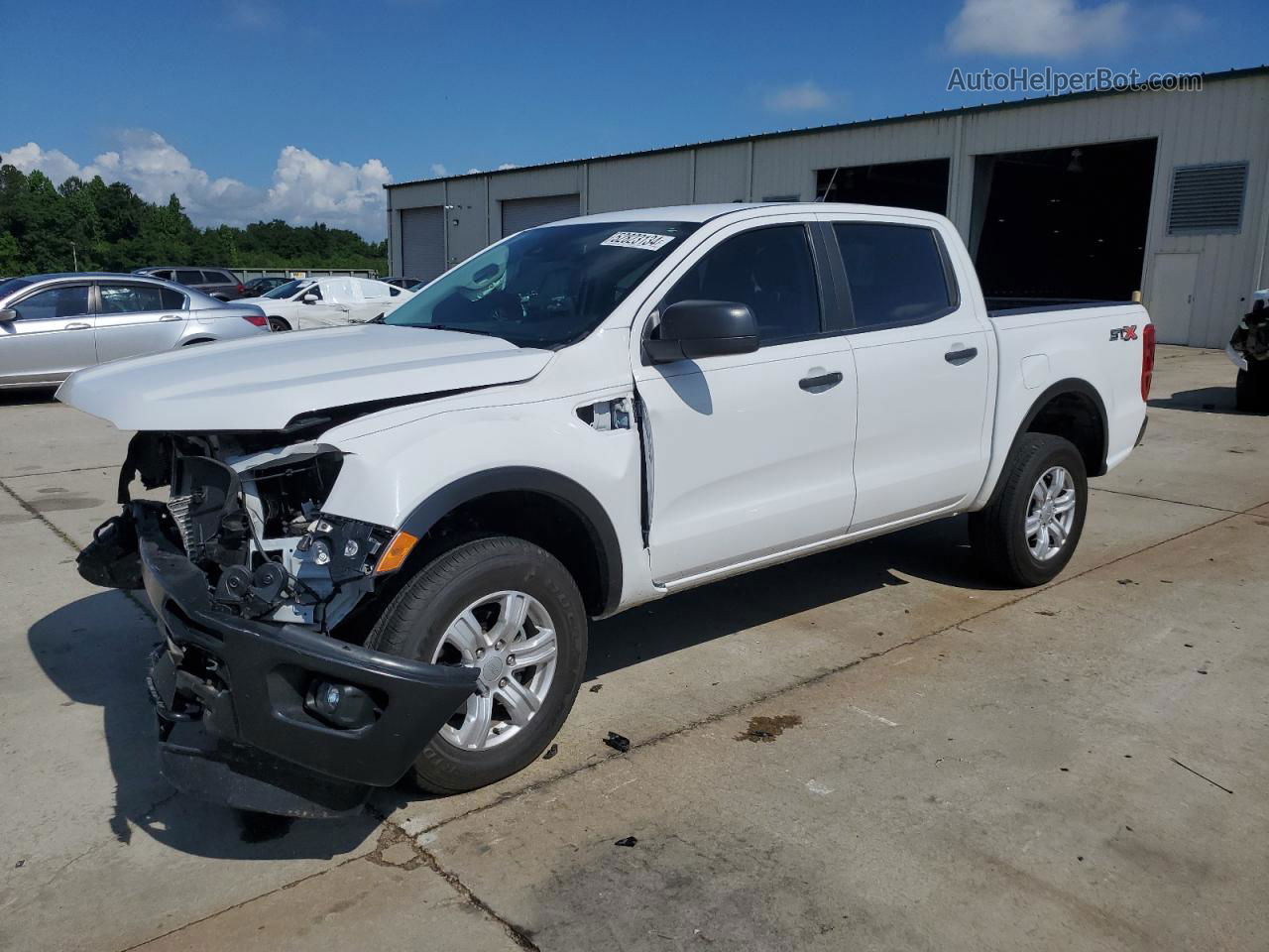 2020 Ford Ranger Xl White vin: 1FTER4EH2LLA65405