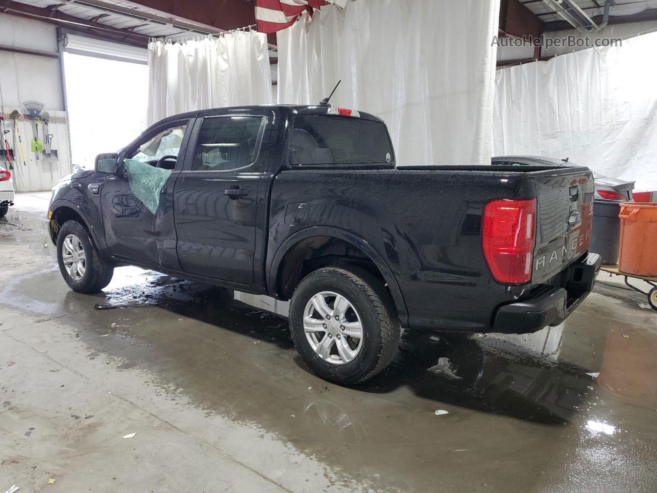 2019 Ford Ranger Xl Black vin: 1FTER4EH3KLA05986