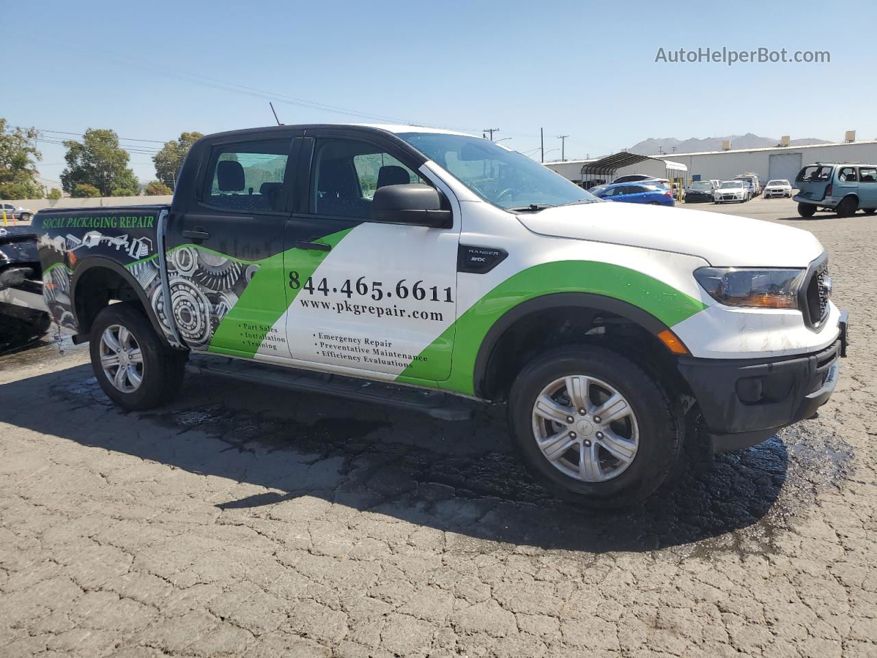 2019 Ford Ranger Xl Двухцветный vin: 1FTER4EH3KLA08760