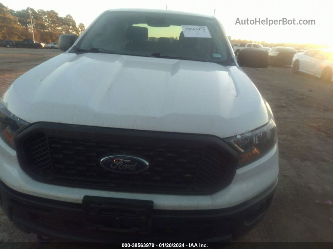 2019 Ford Ranger Xl White vin: 1FTER4EH3KLA64312