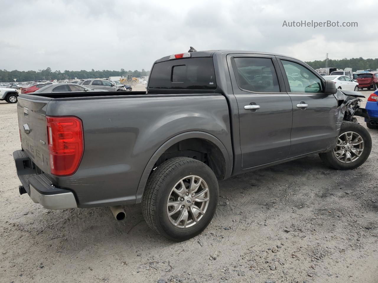 2019 Ford Ranger Xl Gray vin: 1FTER4EH3KLA79246