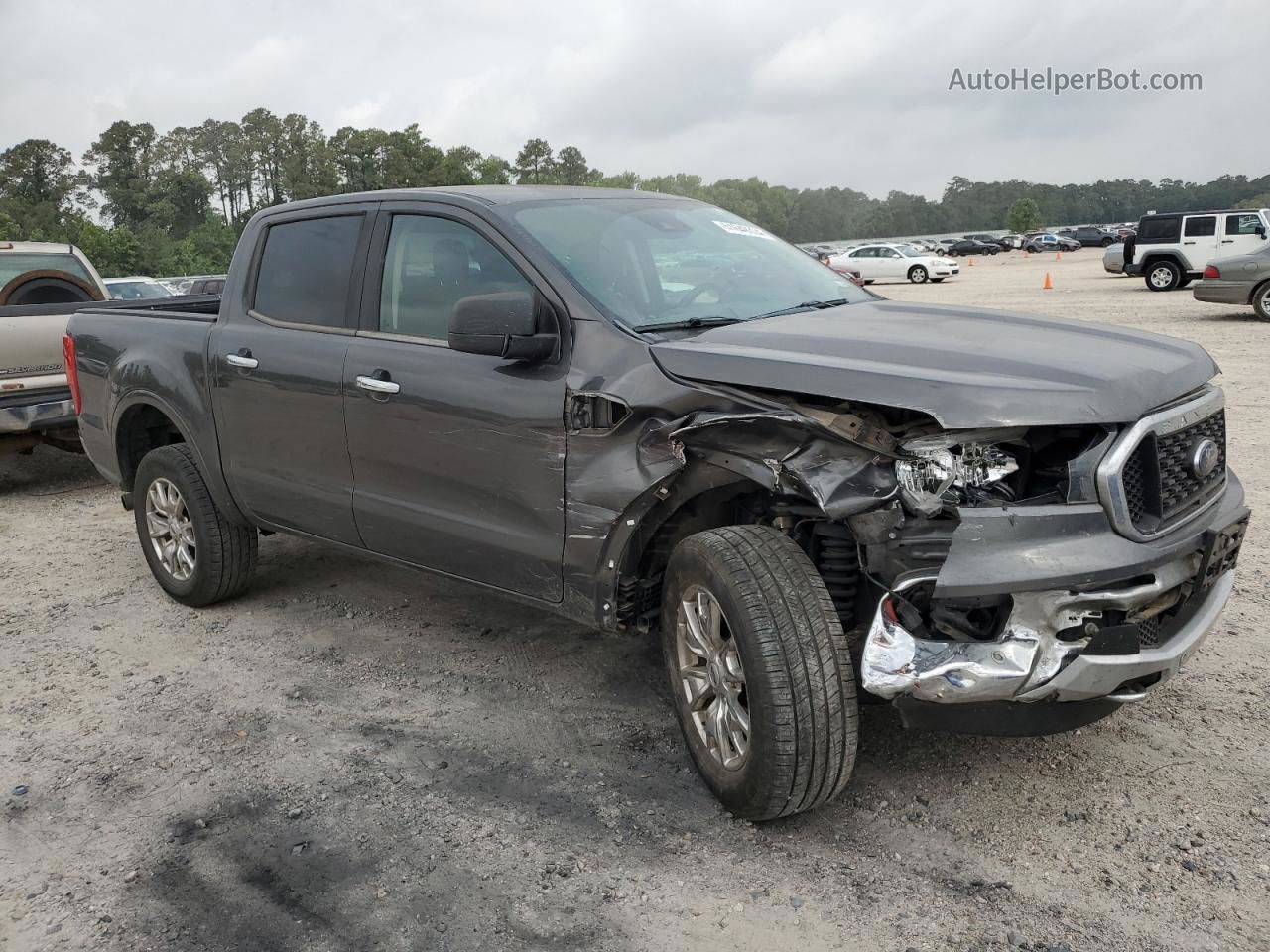 2019 Ford Ranger Xl Gray vin: 1FTER4EH3KLA79246