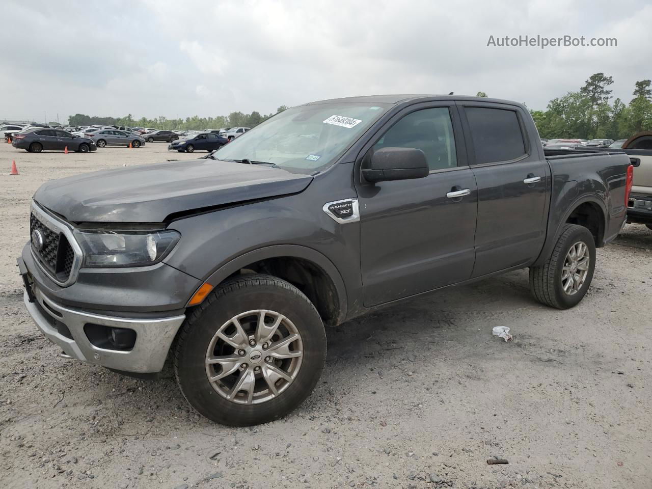 2019 Ford Ranger Xl Gray vin: 1FTER4EH3KLA79246