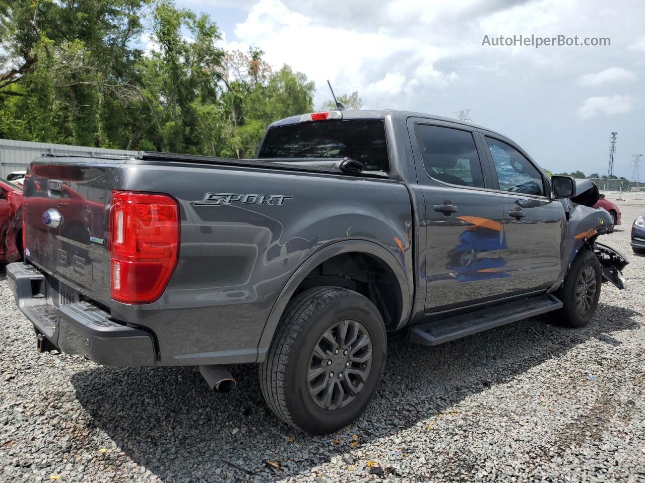 2019 Ford Ranger Xl Серый vin: 1FTER4EH3KLA93115