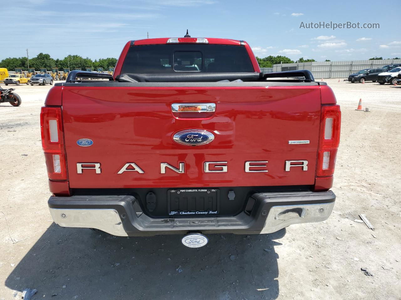 2020 Ford Ranger Xl Красный vin: 1FTER4EH3LLA37600