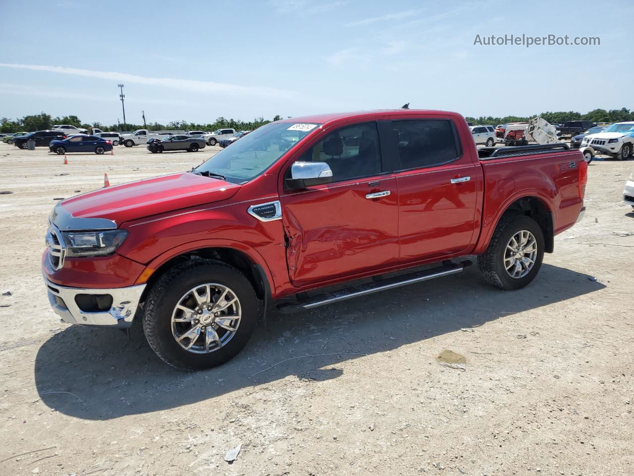 2020 Ford Ranger Xl Красный vin: 1FTER4EH3LLA37600