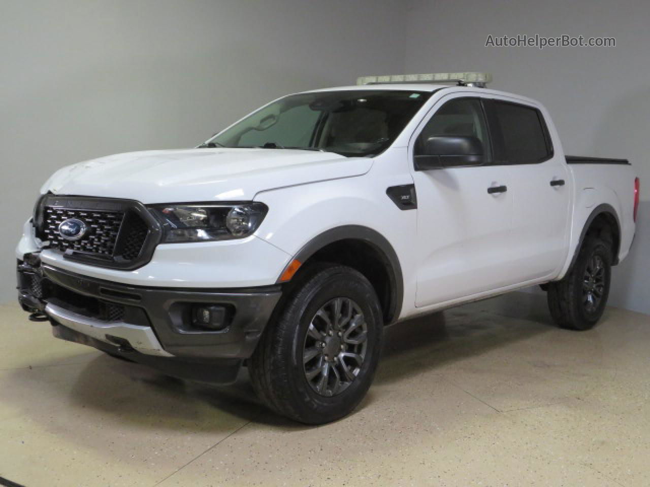 2020 Ford Ranger Xl White vin: 1FTER4EH3LLA74596