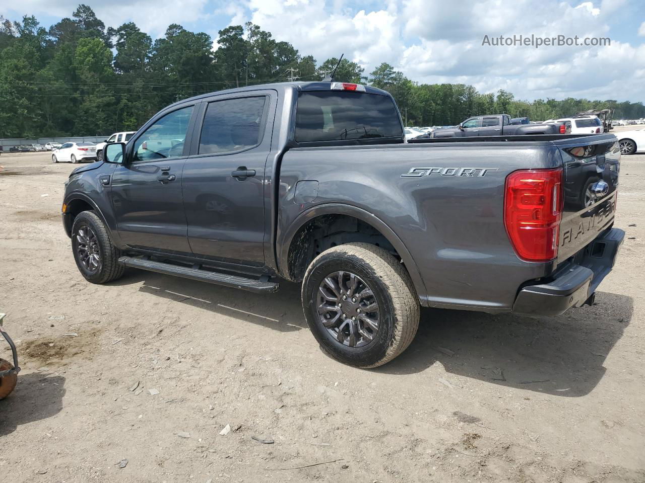 2019 Ford Ranger Xl Gray vin: 1FTER4EH4KLA16866