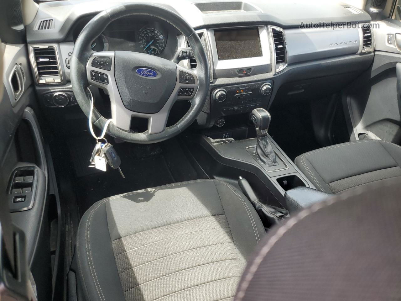 2019 Ford Ranger Xl Gray vin: 1FTER4EH4KLA16866