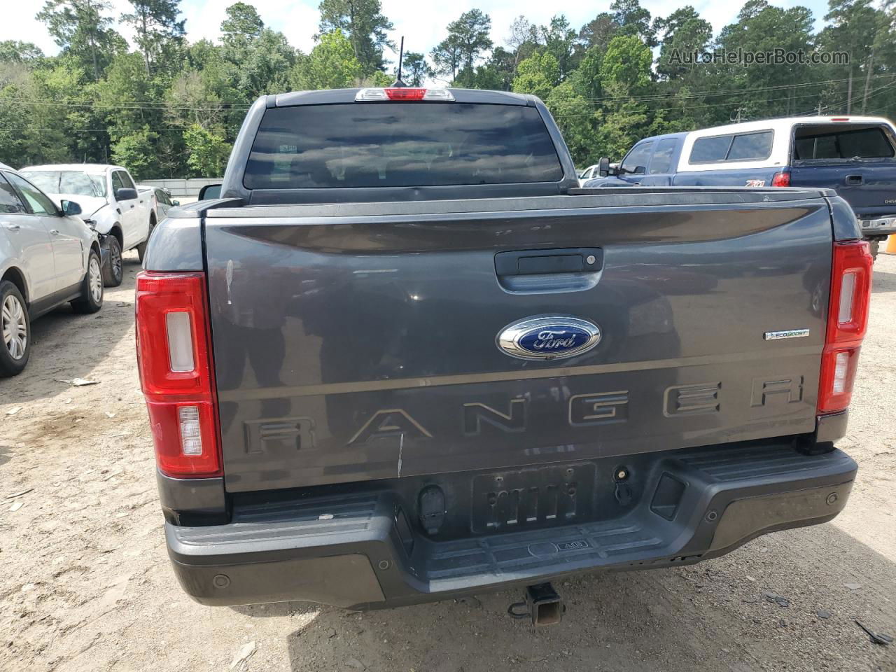 2019 Ford Ranger Xl Gray vin: 1FTER4EH4KLA16866