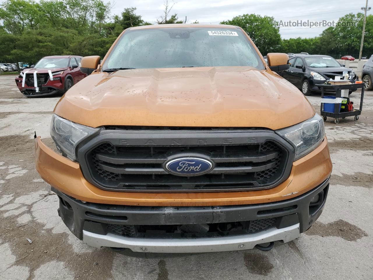 2019 Ford Ranger Xl Оранжевый vin: 1FTER4EH4KLA28130