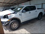 2019 Ford Ranger Xlt White vin: 1FTER4EH4KLA59104