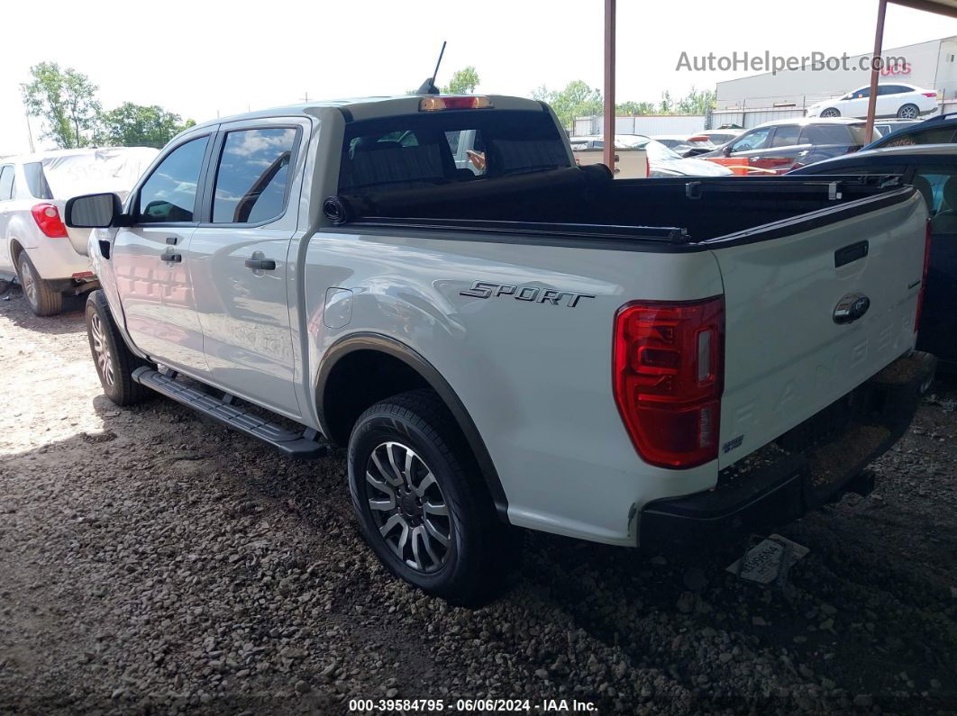 2019 Ford Ranger Xlt White vin: 1FTER4EH4KLA59104