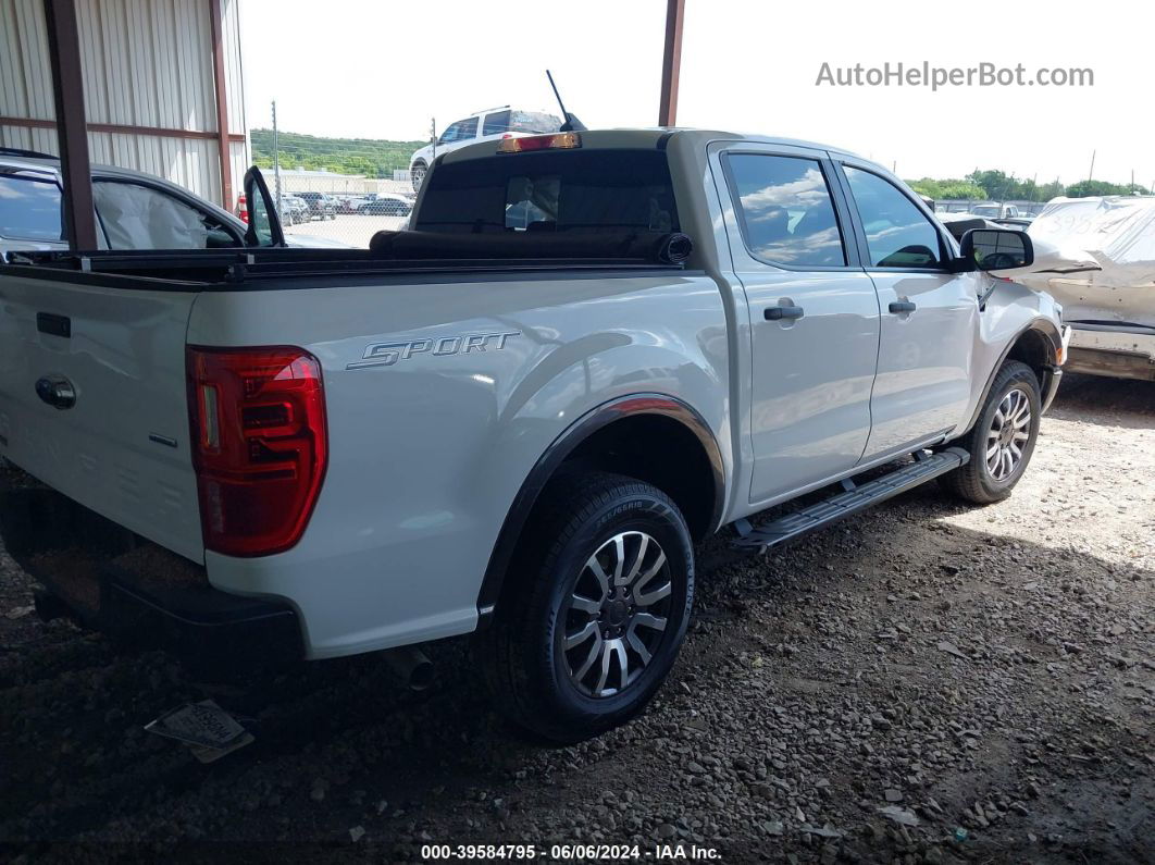 2019 Ford Ranger Xlt White vin: 1FTER4EH4KLA59104