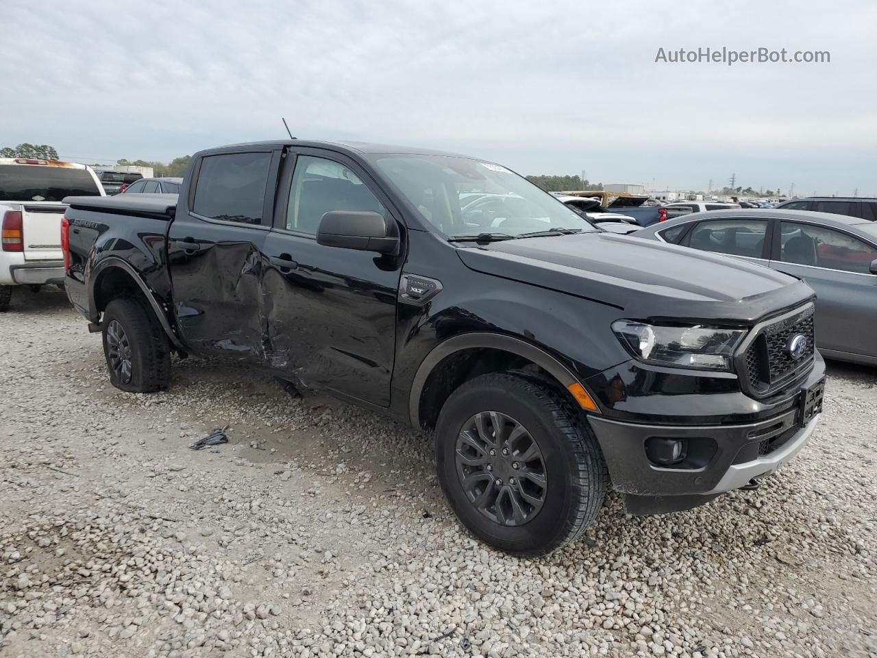 2019 Ford Ranger Xl Black vin: 1FTER4EH4KLB14280