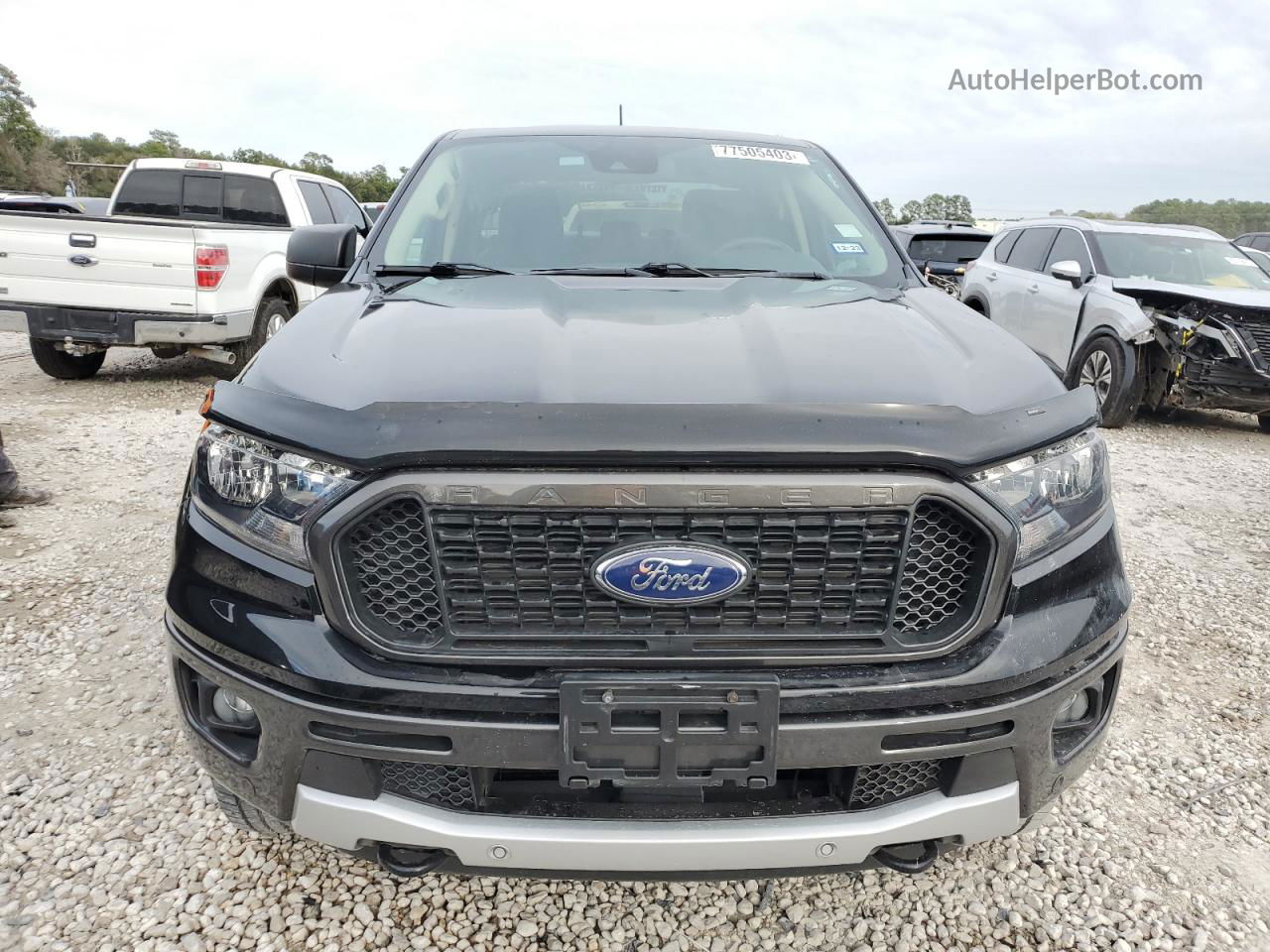 2019 Ford Ranger Xl Black vin: 1FTER4EH4KLB14280