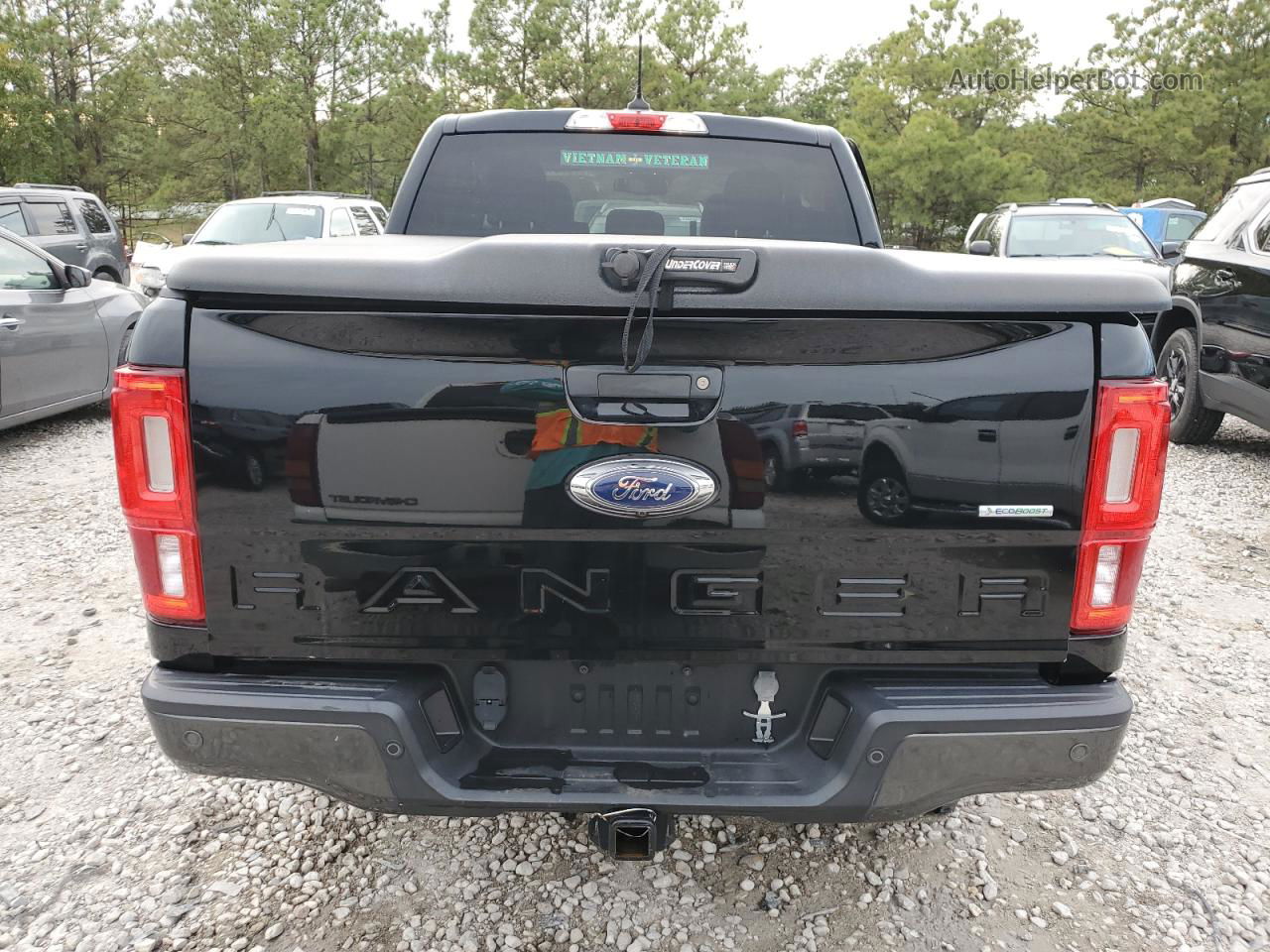 2019 Ford Ranger Xl Black vin: 1FTER4EH4KLB14280