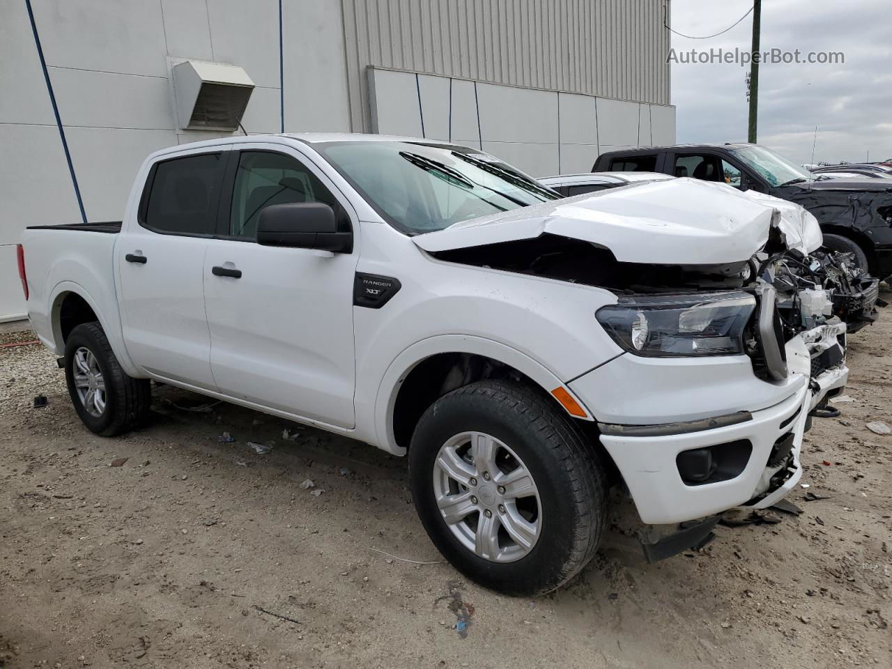 2020 Ford Ranger Xl White vin: 1FTER4EH4LLA77409