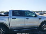 2019 Ford Ranger Xlt Silver vin: 1FTER4EH5KLA34244